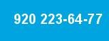 920 223-64-77